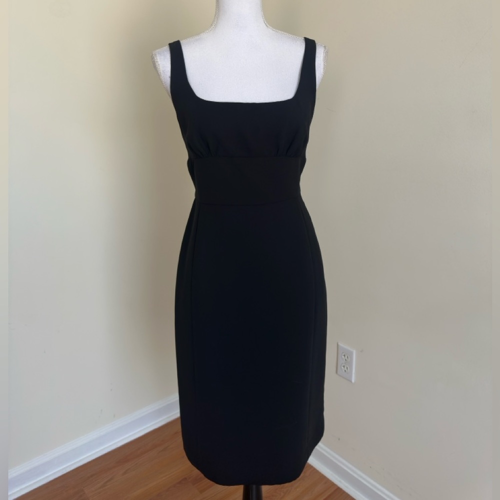 American Living || Woman’s Black sleeveless Midi Dress Sz 6